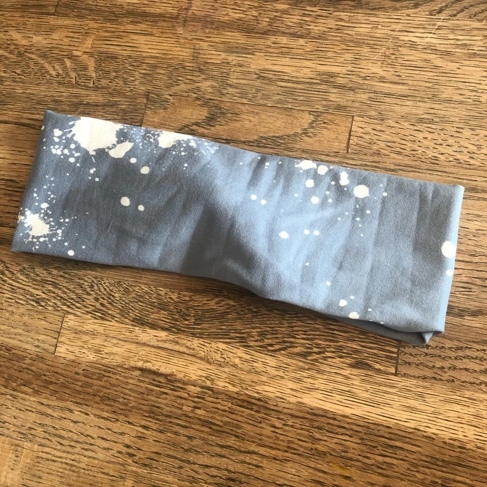 Paint Splatter Twist Headband NEW Handmade